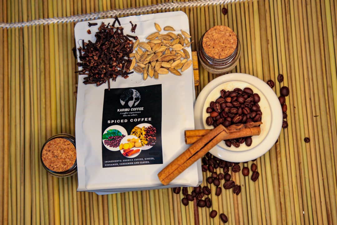 Karibu Spiced Coffee ingredients